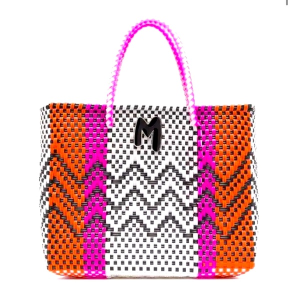 MISSONI 🎁CHRISTMAS SALE 🎁 Tote Bag—woven-stripe bag—NWT - Picture 3 of 17